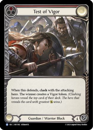 Test of Vigor (HVY182)  - Heavy Hitters