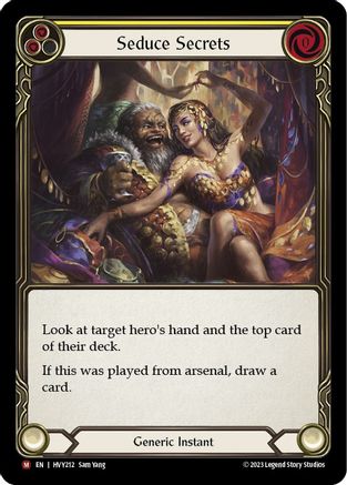 Seduce Secrets (HVY212) Rainbow Foil - Heavy Hitters