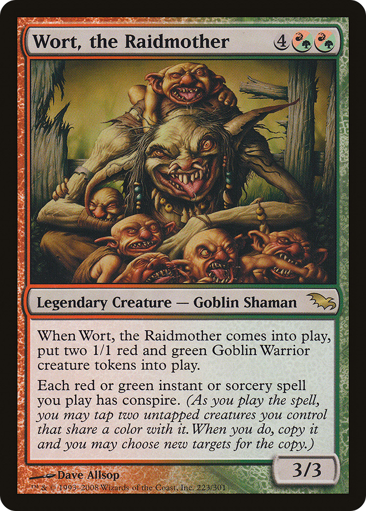 Wort, the Raidmother [Shadowmoor] | Silver Goblin