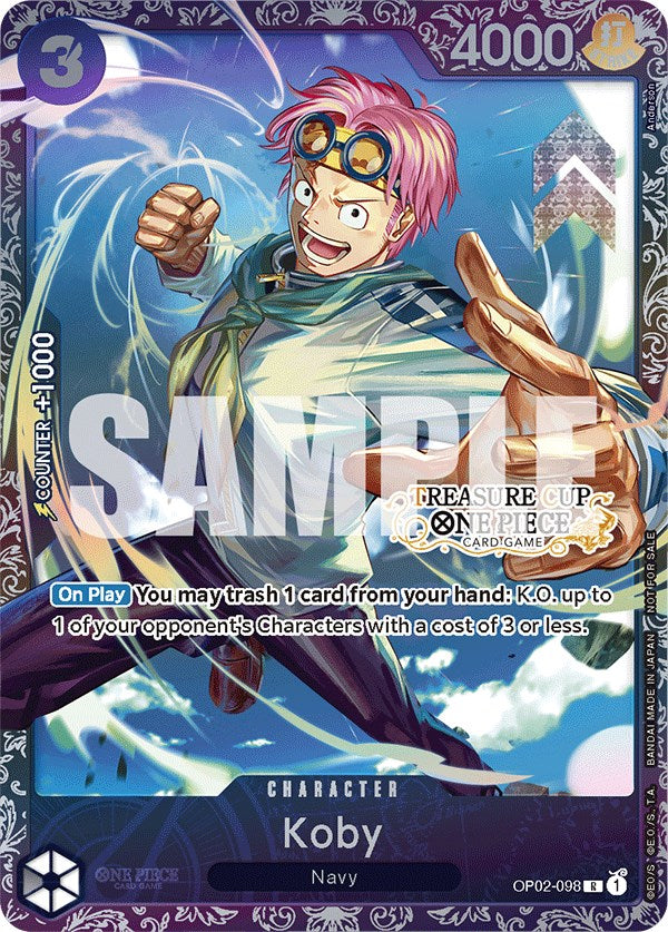 Koby (Treasure Cup) [One Piece Promotion Cards] | Silver Goblin