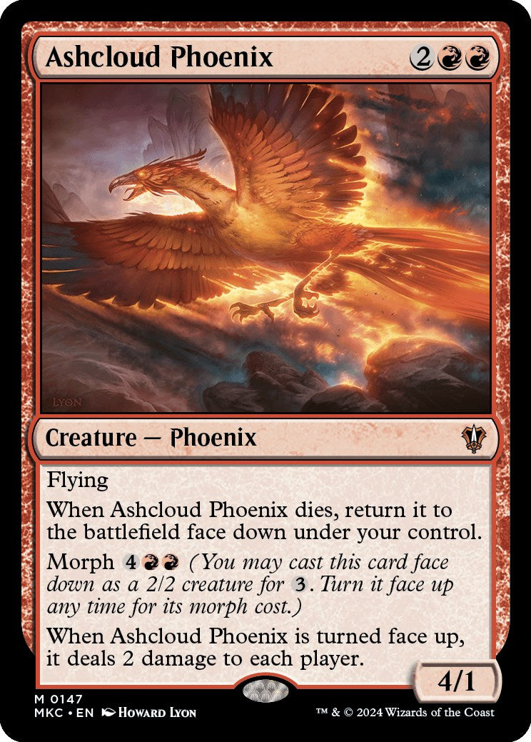 Ashcloud Phoenix [Murders at Karlov Manor Commander] | Silver Goblin