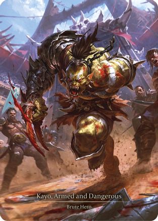 Kayo, Armed and Dangerous (Marvel) (HVY001) Cold Foil - Heavy Hitters