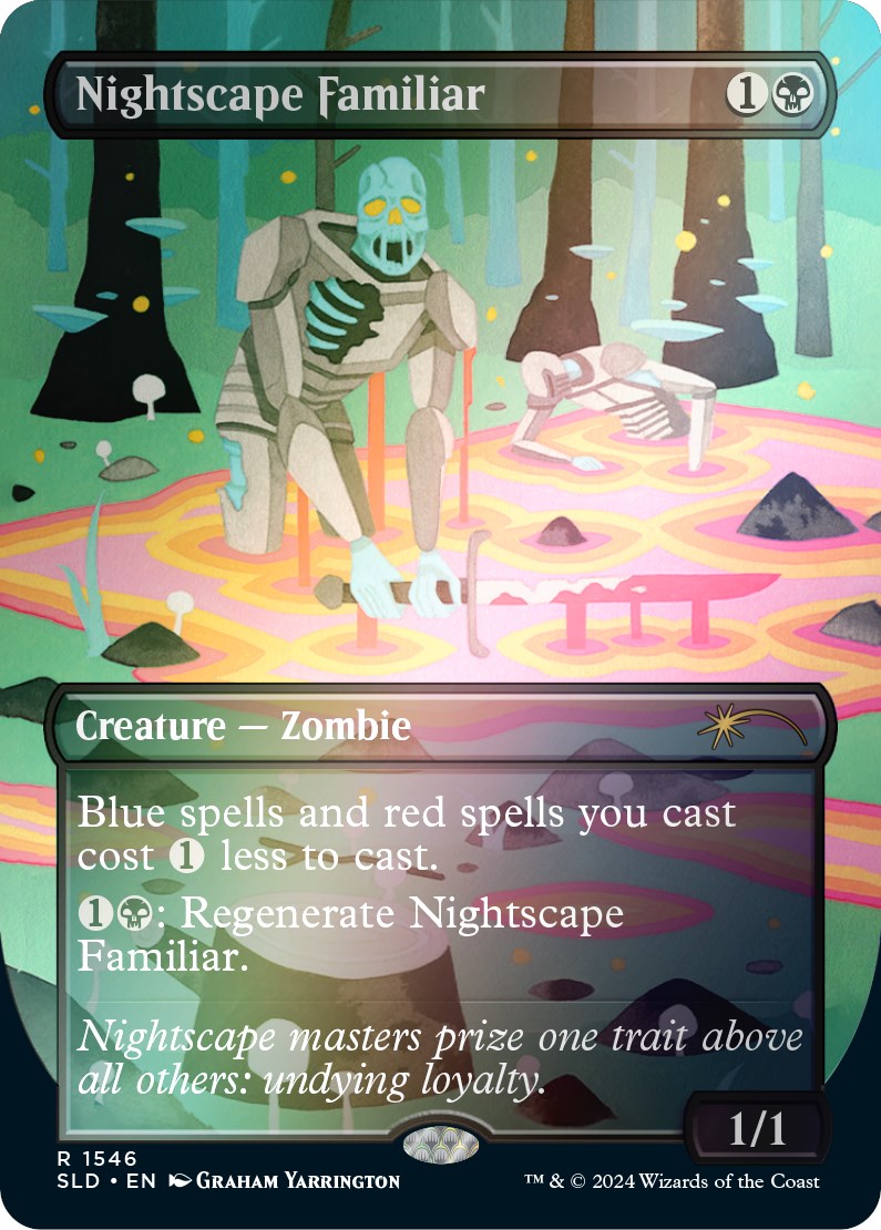 Nightscape Familiar (Rainbow Foil) [Secret Lair Drop Series] | Silver Goblin