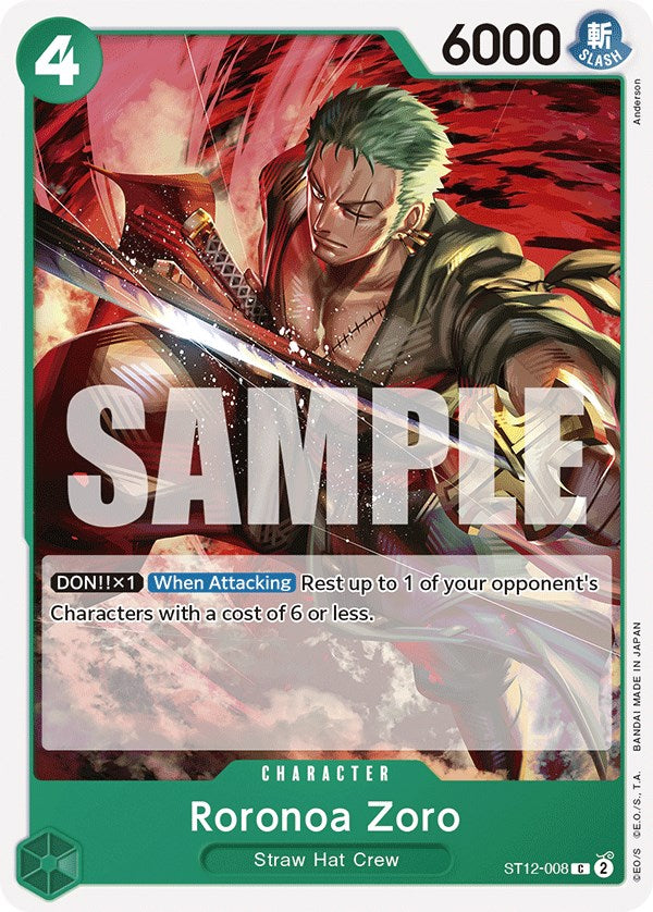 Roronoa Zoro [Starter Deck: Zoro and Sanji] | Silver Goblin