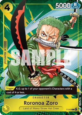 Roronoa Zoro (Event Pack Vol. 3) [One Piece Promotion Cards] | Silver Goblin