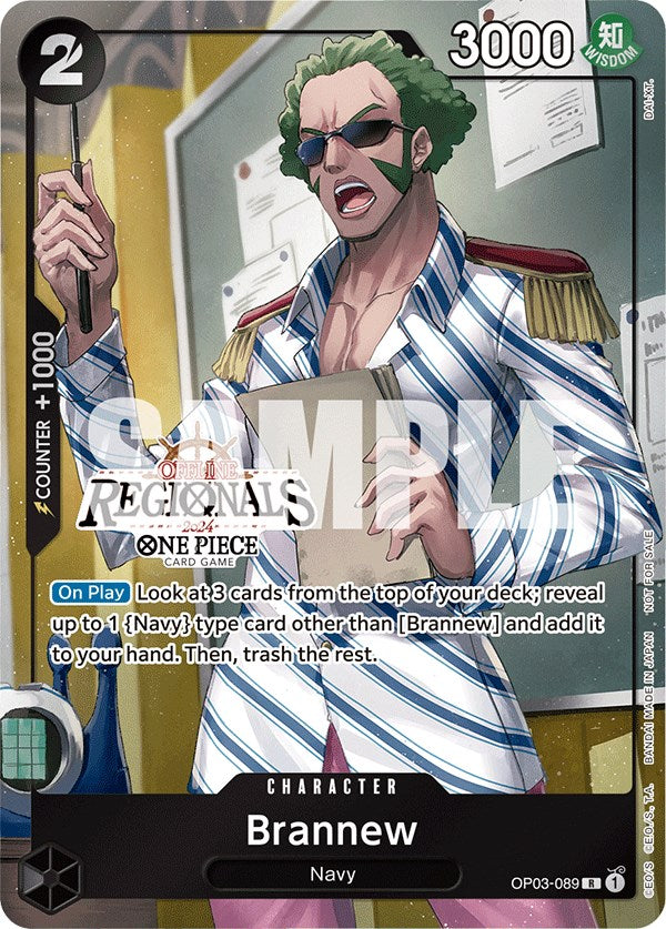 Brannew (Offline Regional 2024) [Participant] [One Piece Promotion Cards] | Silver Goblin