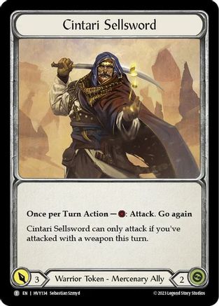 Cintari Sellsword (HVY134) - Heavy Hitters