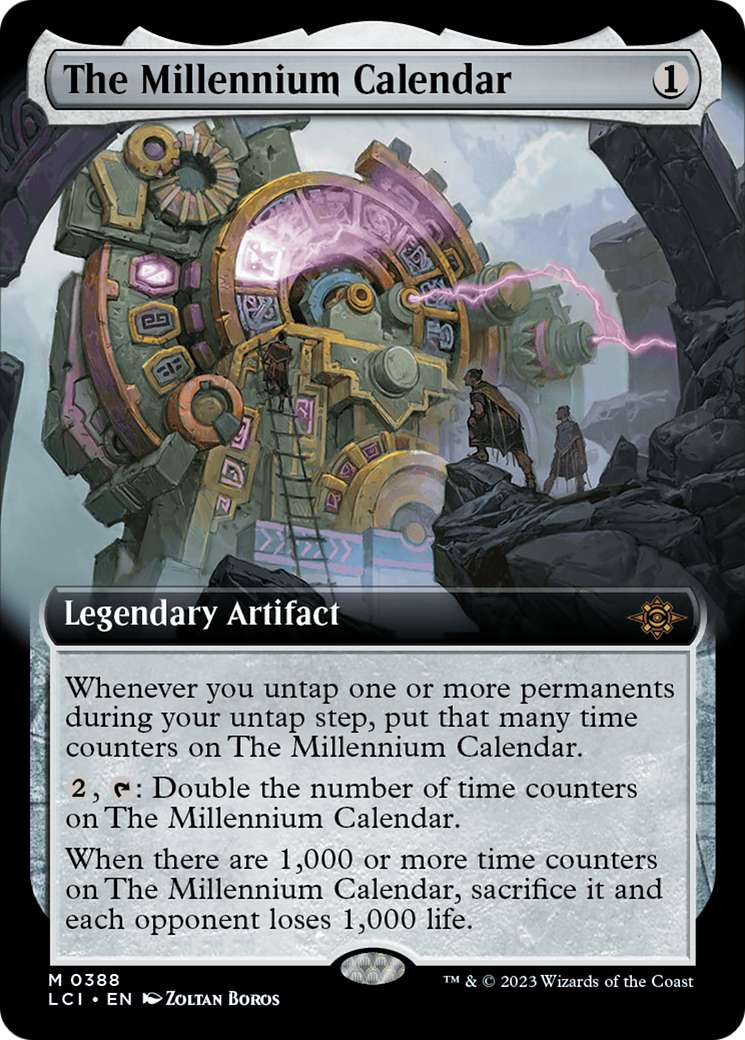 The Millennium Calendar (Extended Art) [The Lost Caverns of Ixalan] | Silver Goblin