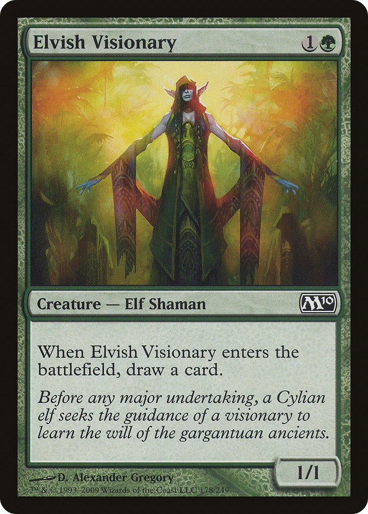 Elvish Visionary [Magic 2010] | Silver Goblin