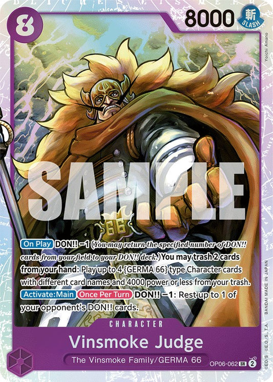 Vinsmoke Judge (OP06-062) Foil