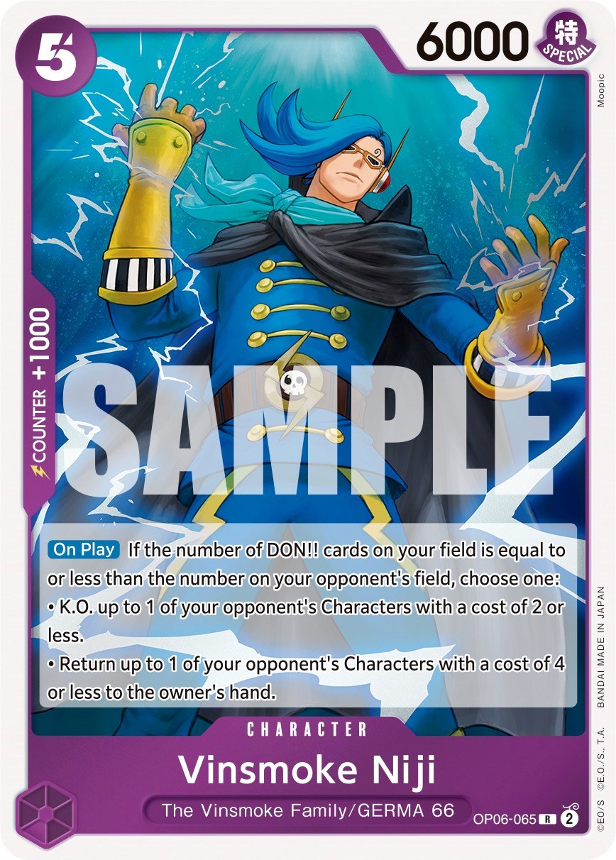 Vinsmoke Niji (OP06-065) Foil