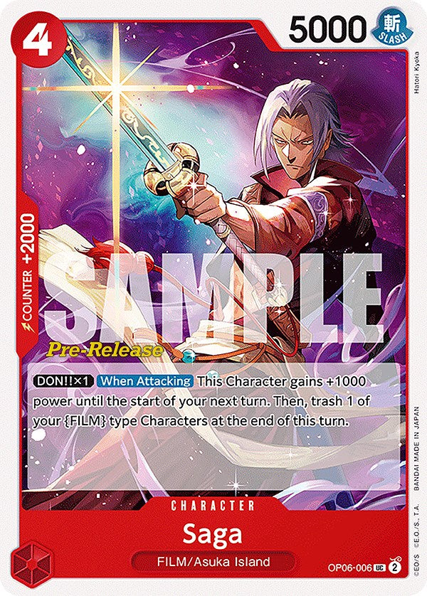 Saga [Wings of the Captain Pre-Release Cards] | Silver Goblin