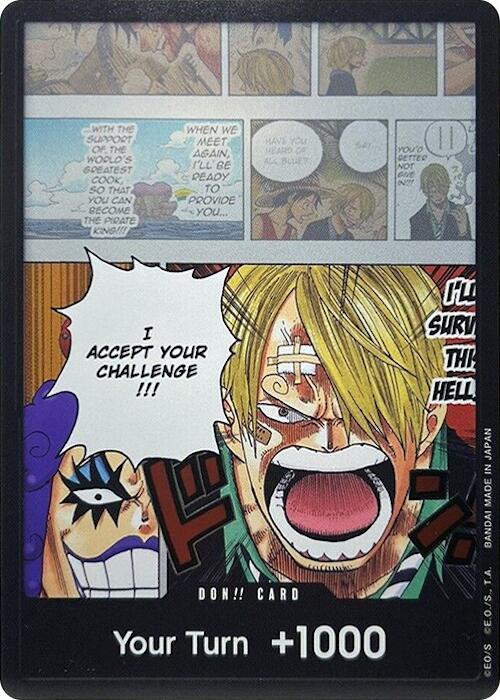 DON!! Card (Ivankov & Sanji) (Double Pack Set Vol. 3) [Wings of the Captain] | Silver Goblin