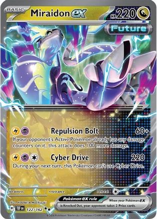 Miraidon ex (122) Holofoil - Temporal Forces