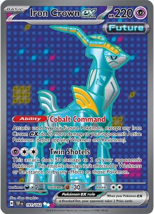 Iron Crown ex (191/162) [Scarlet & Violet: Temporal Forces] | Silver Goblin