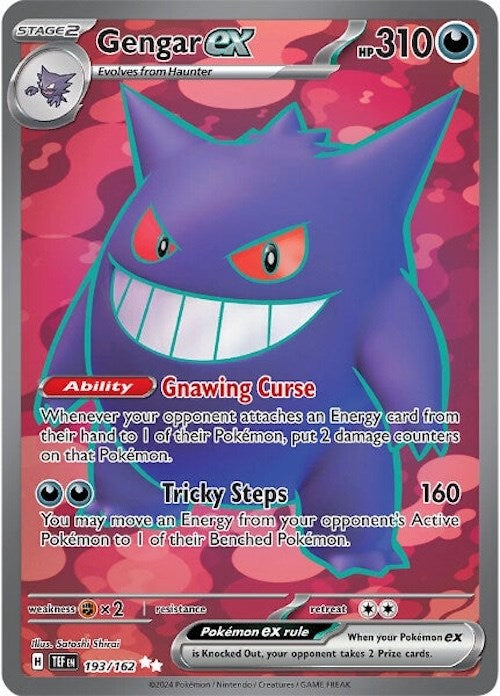 Gengar ex (193/162) [Scarlet & Violet: Temporal Forces] | Silver Goblin