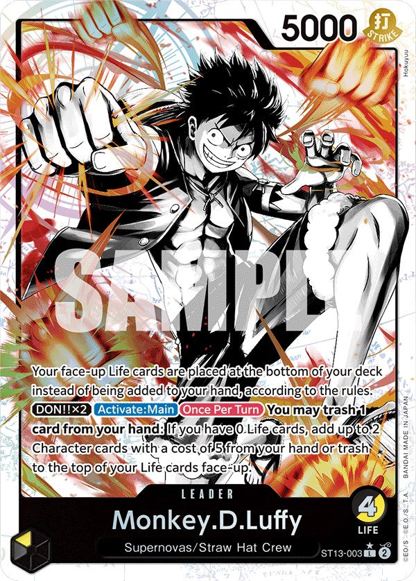 Monkey.D.Luffy (Parallel) [Ultra Deck: The Three Brothers] | Silver Goblin