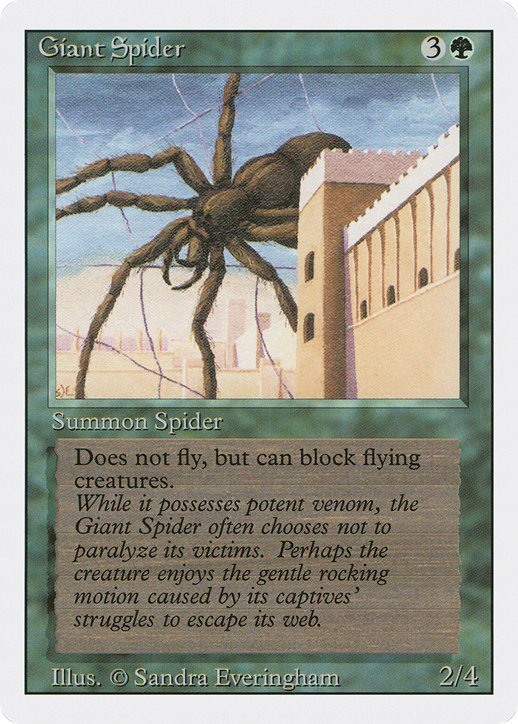 Giant Spider [Revised Edition] | Silver Goblin