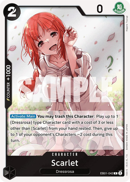 Scarlet Foil (EB01-042) - Extra Booster: Memorial Collection