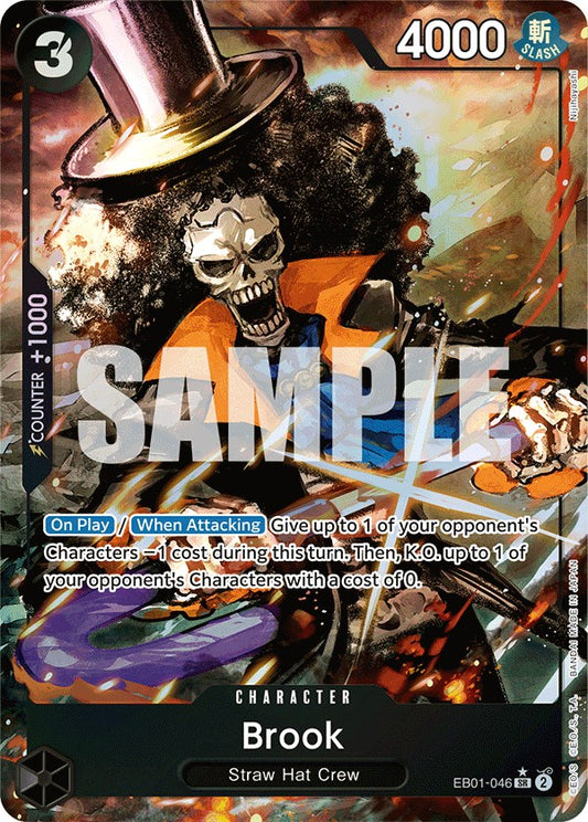 Brook (046) (Alternate Art) (EB01-046) - Extra Booster: Memorial Collection Foil