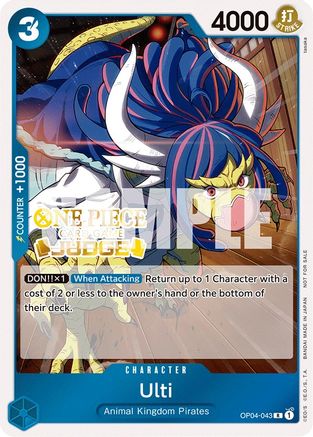 Ulti (Judge Pack Vol. 3) [One Piece Promotion Cards] | Silver Goblin