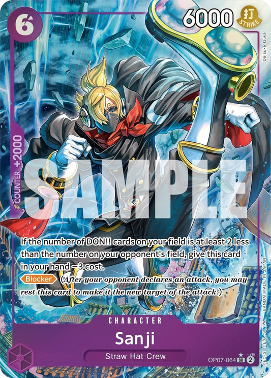 Sanji (Parallel) Foil (OP07-064) - 500 Years in the Future