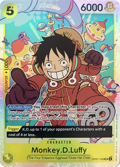 Monkey.D.Luffy (109) Foil (OP07-109) - 500 Years in the Future