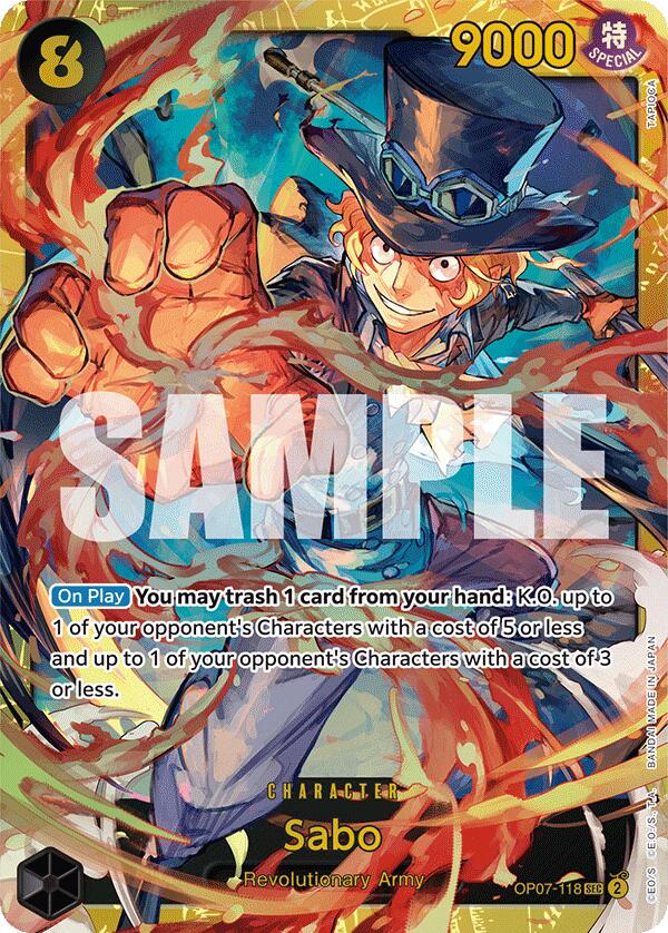 Sabo Foil (OP07-118) - 500 Years in the Future