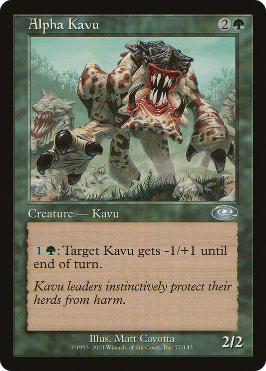 Alpha Kavu [Planeshift] Foil