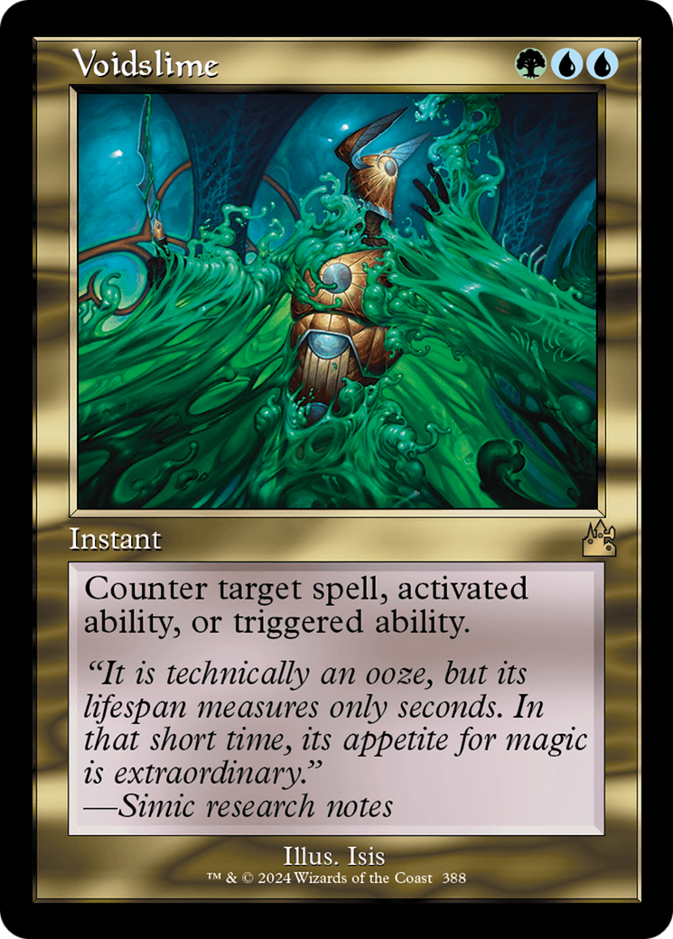 Voidslime (Retro Frame) [Ravnica Remastered] | Silver Goblin