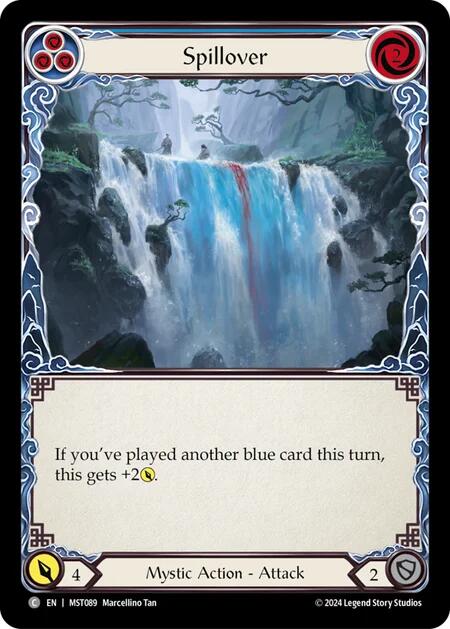 Spillover Rainbow Foil (MST089) - Part the Mistveil