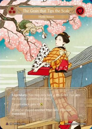 The Grain that Tips the Scale (Marvel) (MST102//MST102) Cold Foil - Part the Mistveil