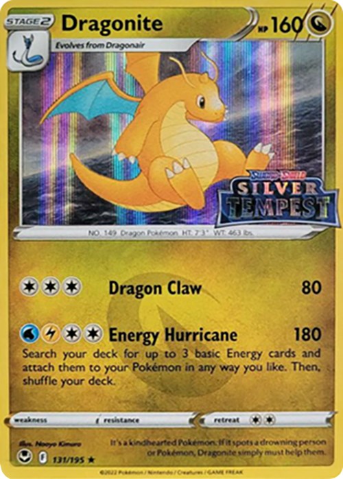 Dragonite (131/195) (Silver Tempest Stamped) [Sword & Shield: Silver Tempest] | Silver Goblin