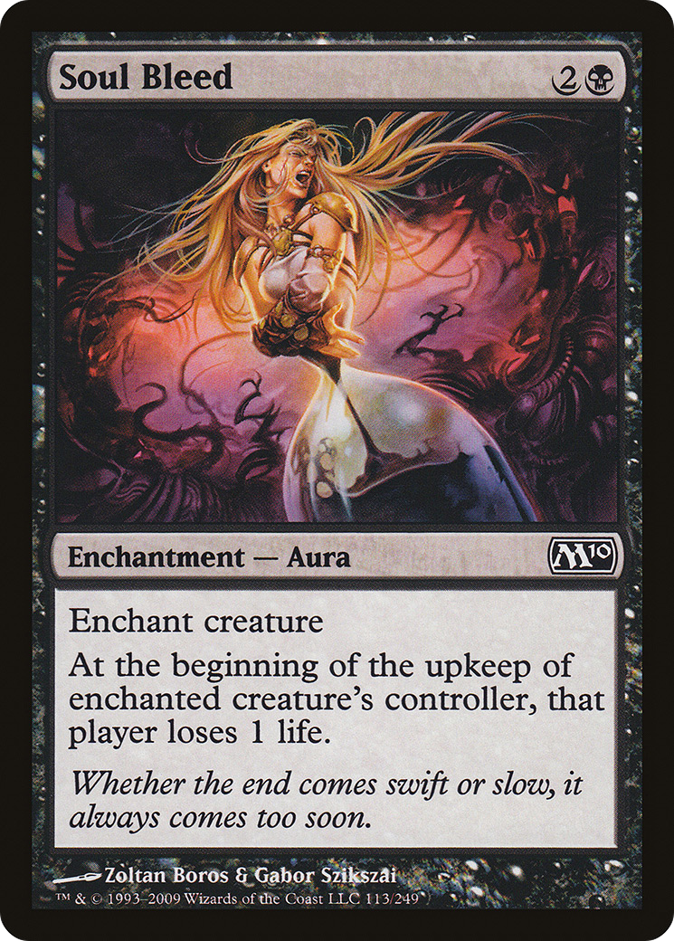 Soul Bleed [Magic 2010] Foil