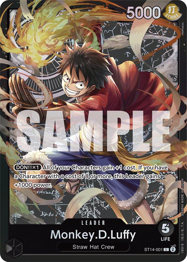 Monkey.D.Luffy (001) [Starter Deck: 3D2Y] | Silver Goblin