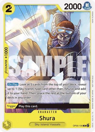 Shura (Tournament Pack Vol. 7) [One Piece Promotion Cards] | Silver Goblin