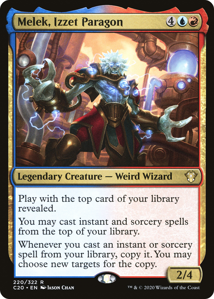 Melek, Izzet Paragon [Commander 2020] | Silver Goblin