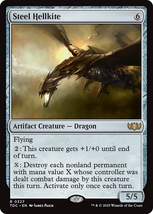 Steel Hellkite (327) - Commander: Tarkir: Dragonstorm