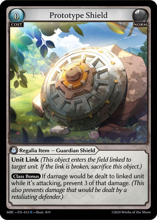 Prototype Shield (013) [Mercurial Heart] Foil