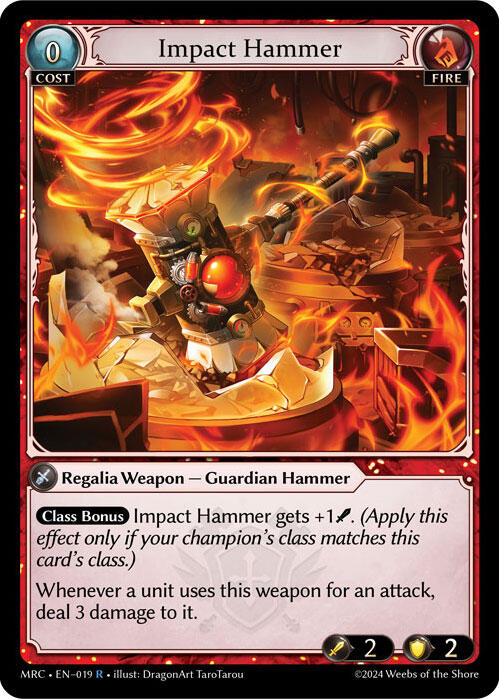 Impact Hammer (019) [Mercurial Heart] Foil