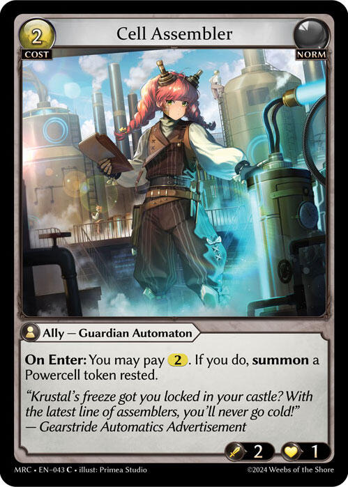Cell Assembler (043) [Mercurial Heart] Foil