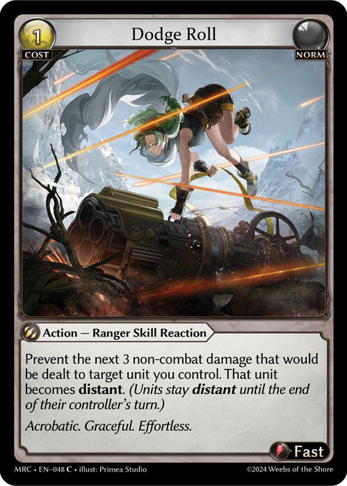 Dodge Roll (048) [Mercurial Heart] Foil