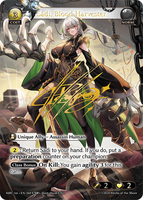 Sadi, Blood Harvester (069) [Mercurial Heart] Foil