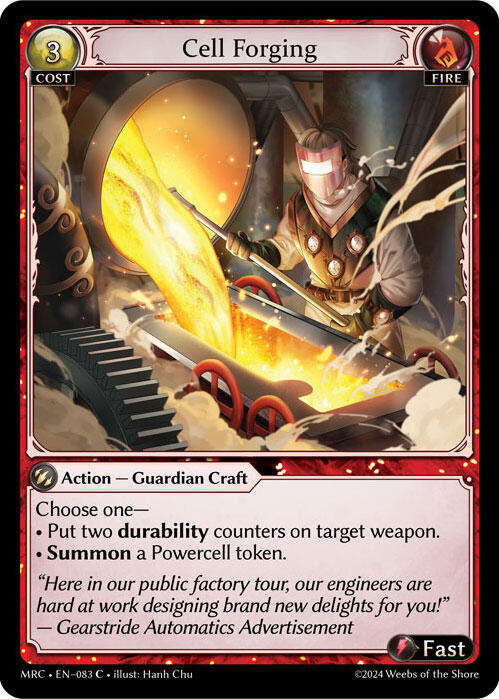 Cell Forging (083) [Mercurial Heart] Foil