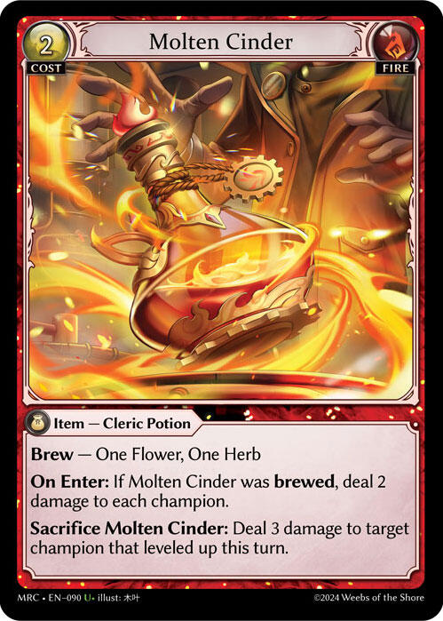 Molten Cinder (090) [Mercurial Heart] Foil