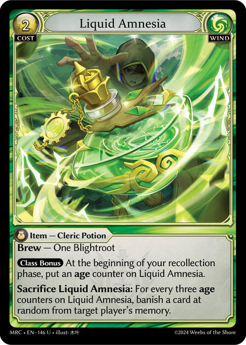 Liquid Amnesia (146) [Mercurial Heart] Foil