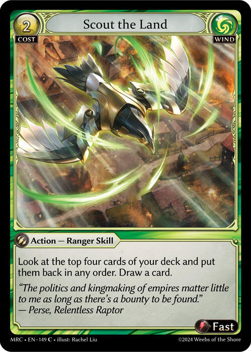 Scout the Land (149) [Mercurial Heart] Foil