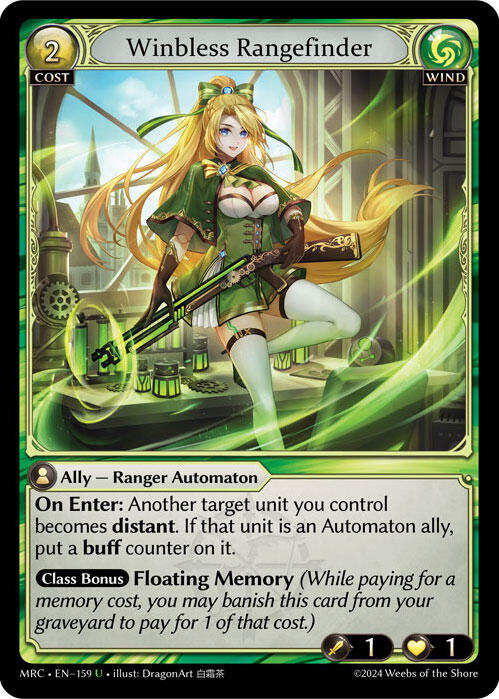 Winbless Rangefinder (159) [Mercurial Heart] Foil