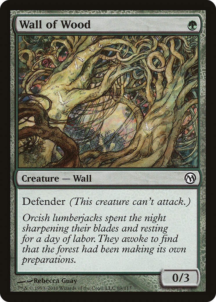 Wall of Wood [Duels of the Planeswalkers] | Silver Goblin