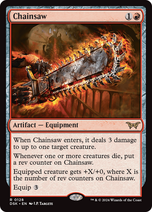 Chainsaw [Duskmourn: House of Horror] Foil
